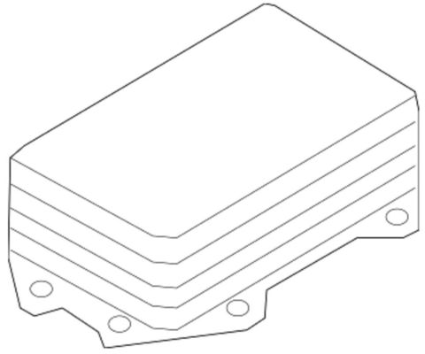 9A711701530 Motorteile Ölkühler für