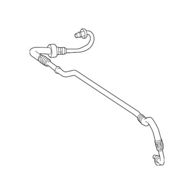 1665000305 Motorteile Kühlwasserleitung